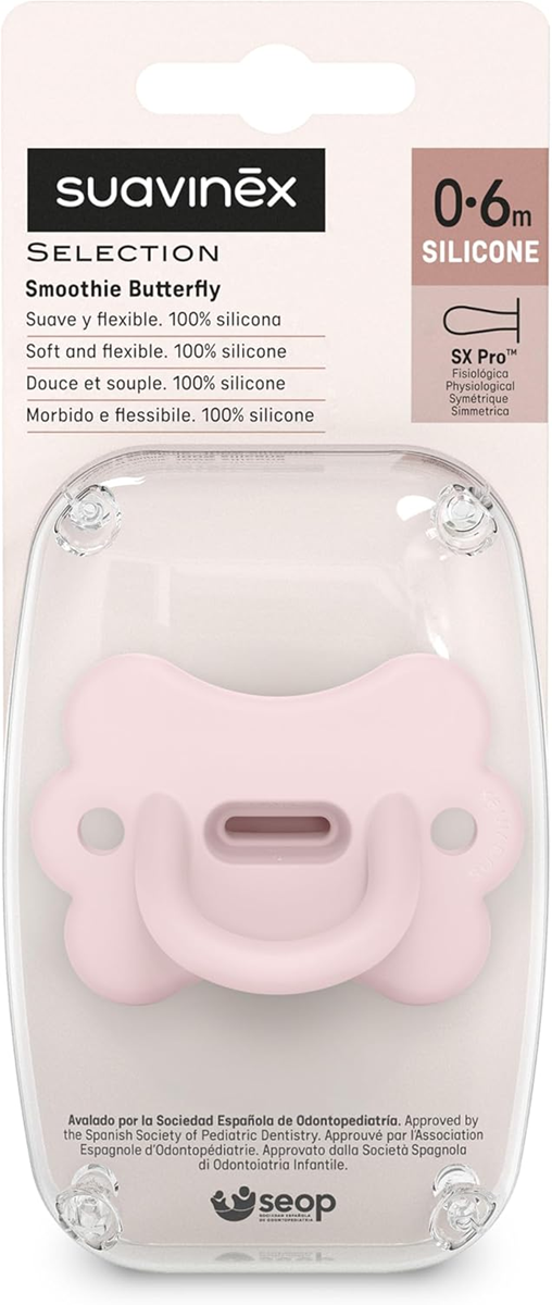 SUAVINEX chupete SELECTION SX PRO de silicona 0-6m para bebés