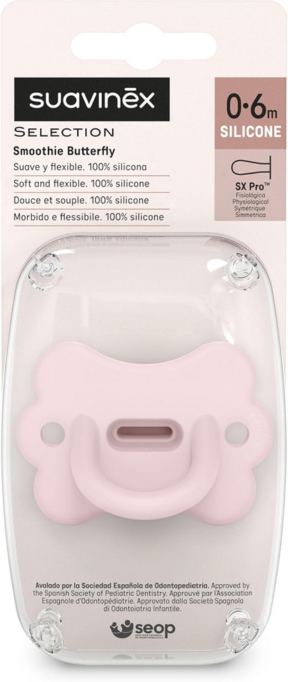SUAVINEX chupete SELECTION SX PRO de silicona 0-6m para bebés
