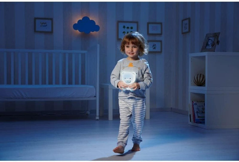 CHICCO DreamLight lámpara nocturna LED portátil con melodías 11 x 14 cm