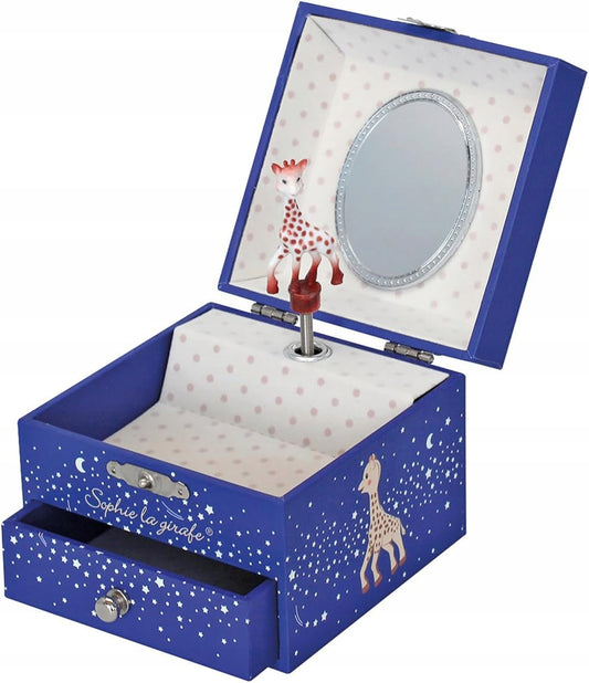 TROUSSELIER caja de música de cuerda que brilla en la oscuridad SOPHIE LA GIRAFE