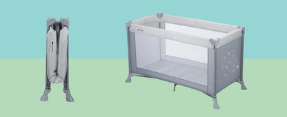 BEBECONFORT Soft Dreams cuna de viaje 60x120 cm