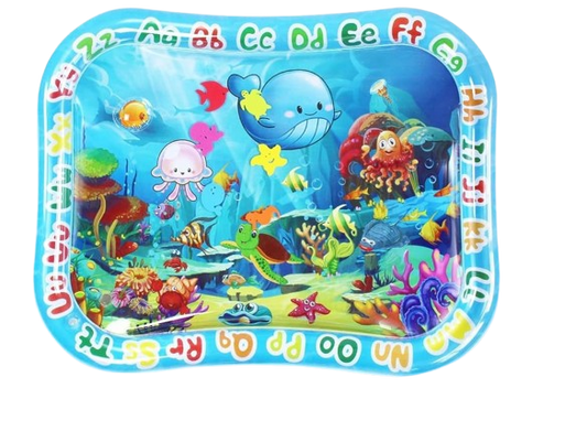 GARNHLOB water mat for tummy time, 75 x 95 cm, SEA CREATURES