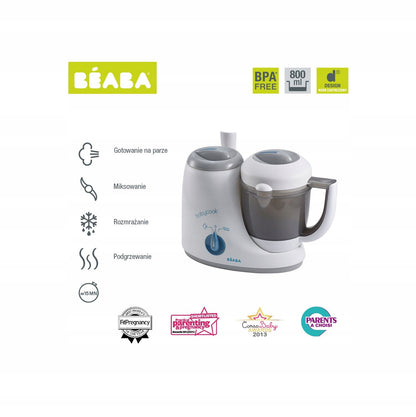 BEABA Babycook Original 4w1 ROBOT WIELOFUNKCYJNY, parowar, mikser, rozmrażacz i podgrzewacz BPA free