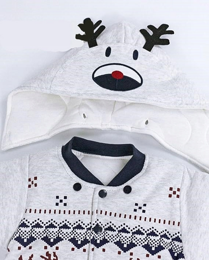 VINE mono de invierno con capucha para bebés 6-9 meses