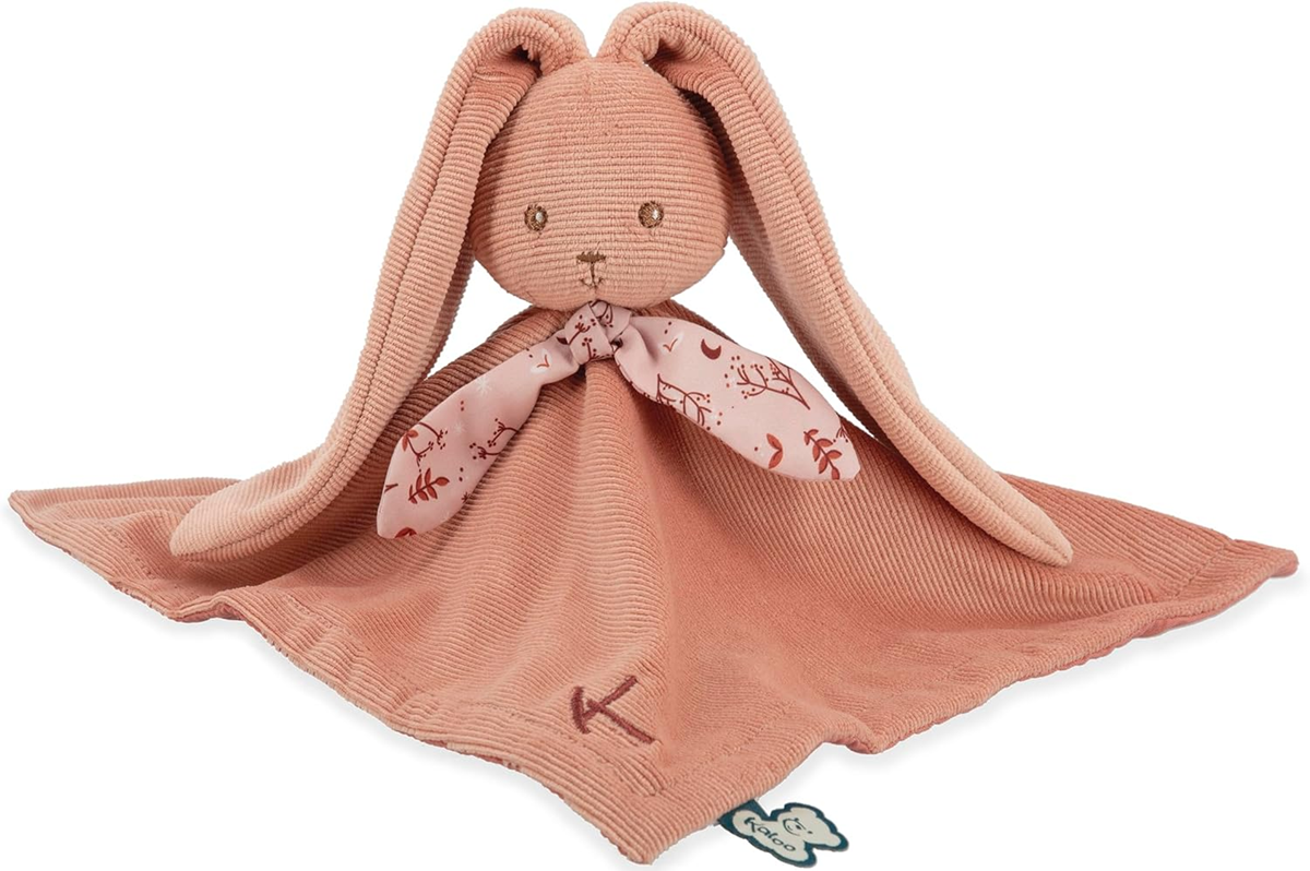 KALOO Conejito Lapinoo manta de apego de peluche 30 x 30 cm + caja