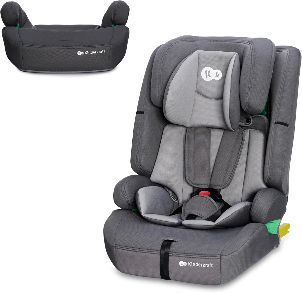 KINDERKRAFT SAFETY FIX 2 i-Size silla de coche ISOFIX grupo 1/2/3 9-36 kg