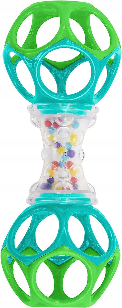 BRIGHT STARTS Little Shakers zestaw zabawek dla niemowląt 6szt. 0+ kolorowa grzechotka Oball dla niemowląt