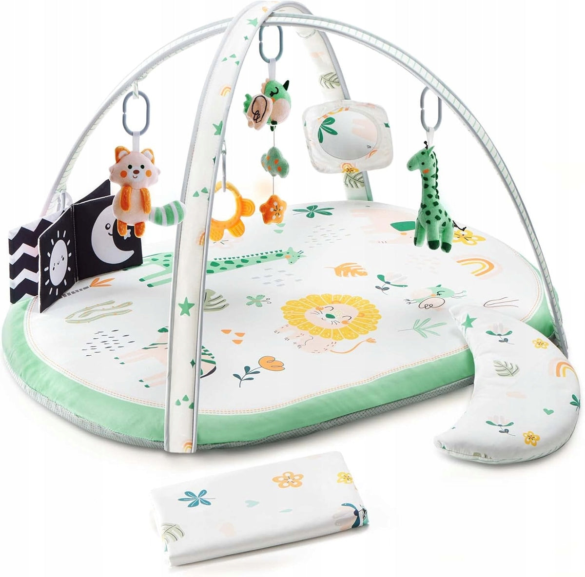 LUPANTTE alfombra de gateo con juguetes para bebés