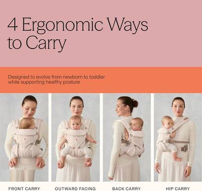 ERGOBABY OMNI 360 portabebés ergonómico 3,2-20,4 kg