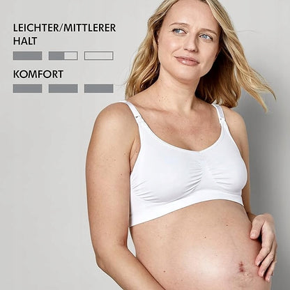 MEDELA KEEP COOL sujetador de lactancia ultrasuave sin costuras L
