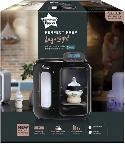 TOMMEE TIPPEE Perfect Prep EKSPRES Day&Night podgrzewacz do mleka, szybkie przygotowanie butelki w 2 minuty