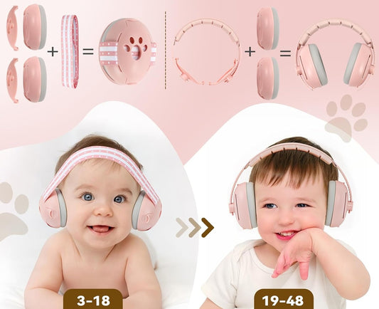 YAZOMA auriculares protectores insonorizantes 25 dB + funda