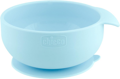 CHICCO Set Easy Start de silicona con cuchara y babero