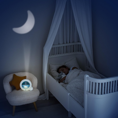 PABOBO Kid Sleep Essential 3 en 1 reloj despertador de entrenamiento luz nocturna 18 x 20 cm