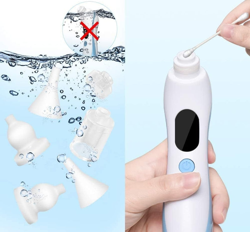 aspirador nasal eléctrico 4 boquillas 0+