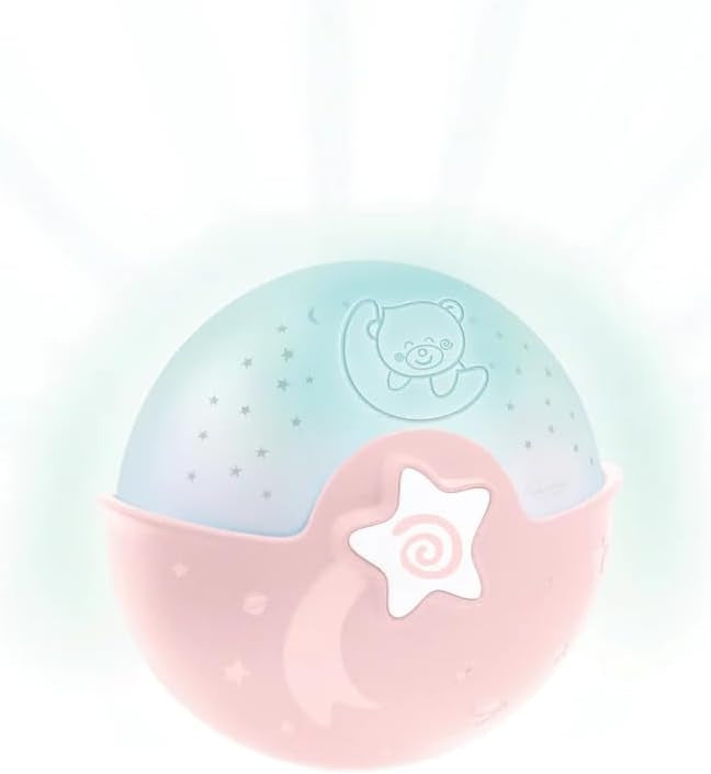 INFANTINO lámpara proyectora de luz relajante con sensor de sonido para bebés