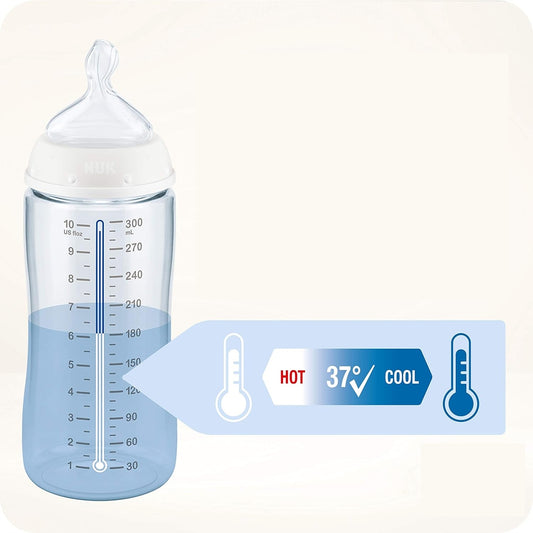 NUK First Choice+ 0-6 m Biberón 300 ml indicador de temperatura WINNIE THE POOH