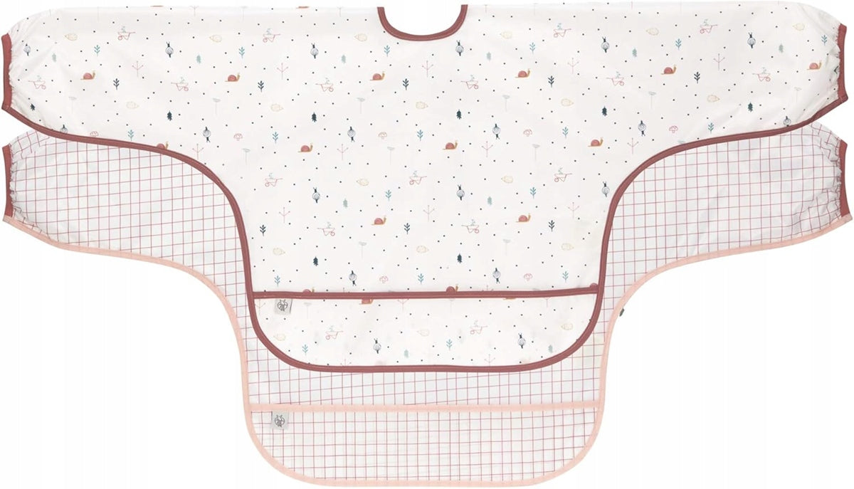 LASSIG baberos con bolsillo 2 uds. 6-24 meses