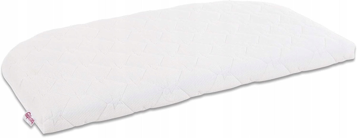 BABYBAY Intense AngelWave do modelu BOXSPRING xxl pokrowiec, biały pokrowiec na materac 105 x 57,5 x 6