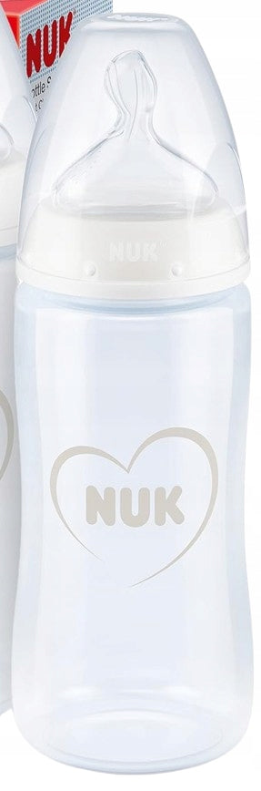 NUK First Choice+ 6-18 m biberón 300 ml con indicador de temperatura