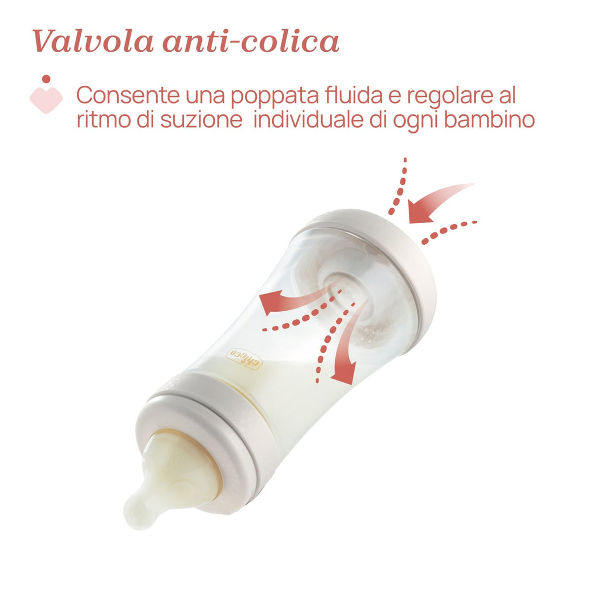 Biberón Chicco Perfect5 150 ml flujo lento azul 0m