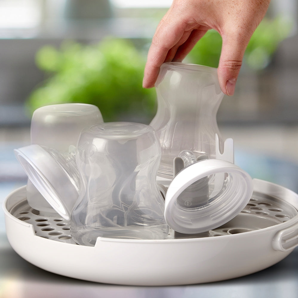 TOMMEE TIPPEE esterilizador de microondas + chupete