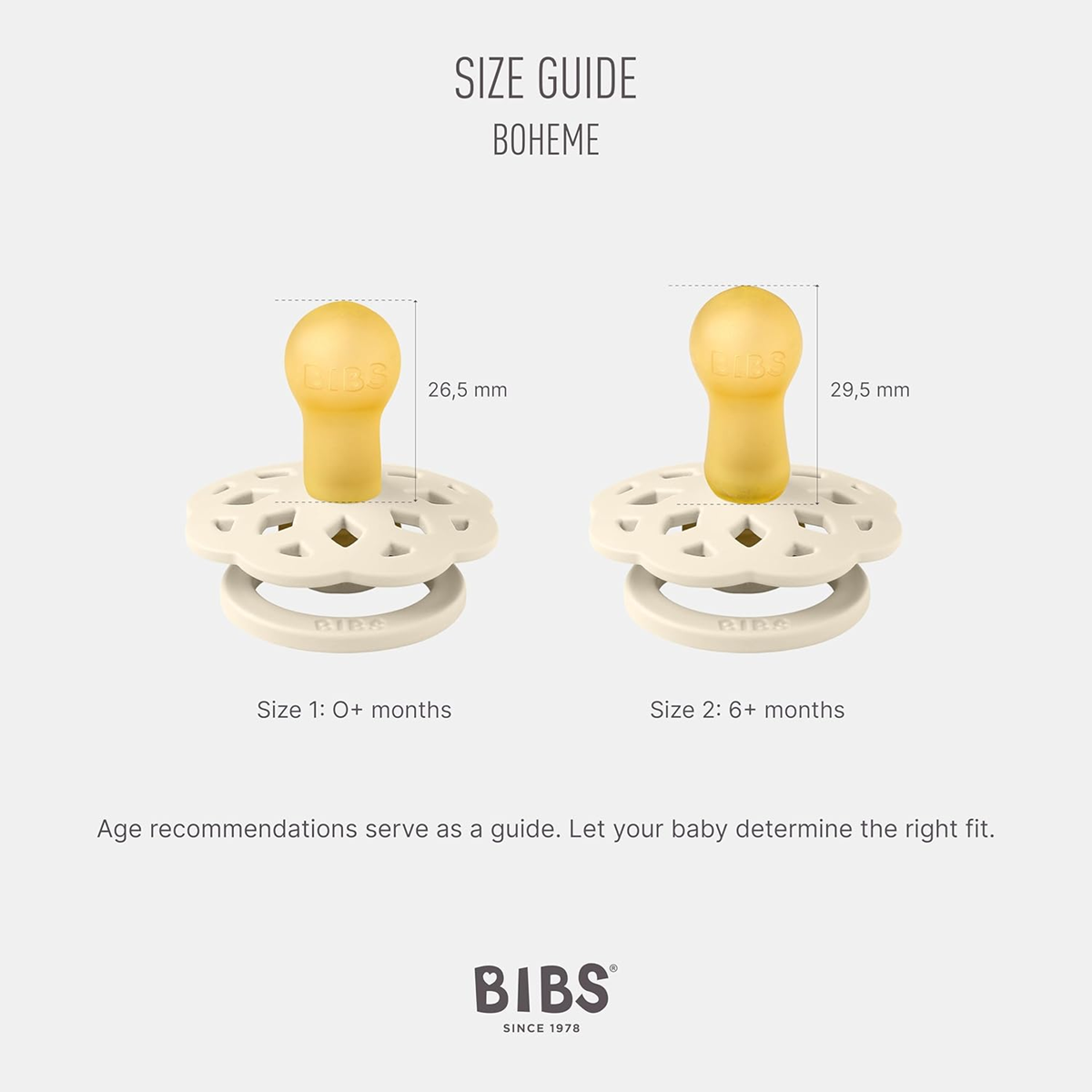 BIBS BOHEME chupetes calmantes 2 pack 0-6 meses