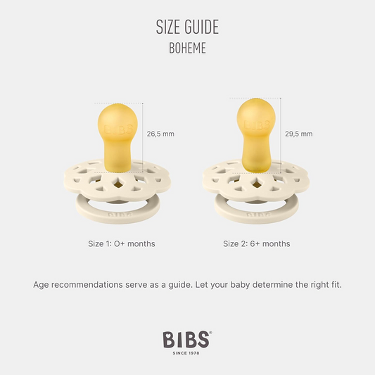 BIBS BOHEME chupetes calmantes 2 pack 0-6 meses