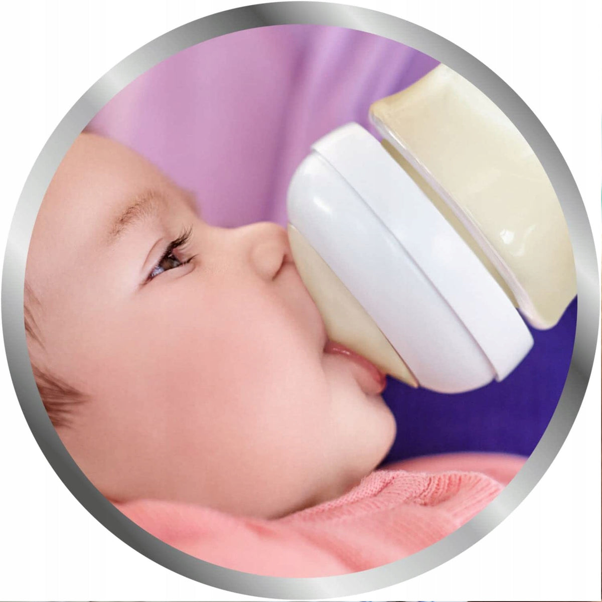 PHILIPS AVENT Natural butelka 125 ml smoczek 0m+ dla noworodka, biały smoczek i butelka dla karmienia