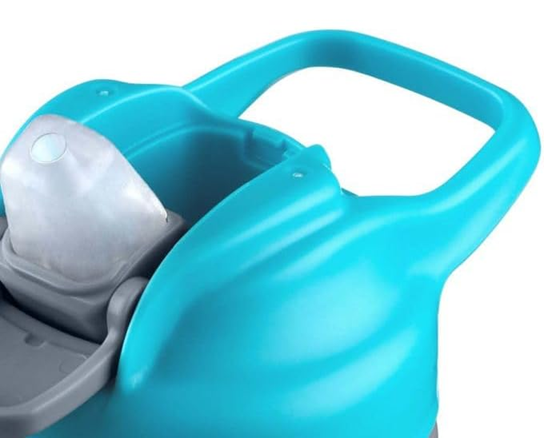 CHICCO Vaso Pop-up antiderrames con boquilla y pajita 350 ml 2 años+