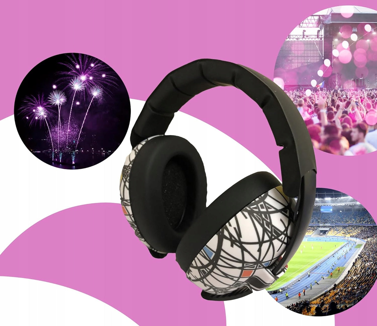 BANZ Hear No Blare Auriculares Protectores 0-24 m, 31 dB, para bebés