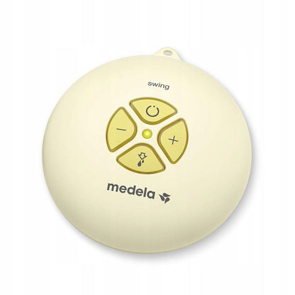 MEDELA Swing Flex 2-fazowy laktator elektryczny, używany, żółty, bez zasilacza, na baterie AA