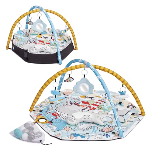 Kinderkraft Smartplay Sea educational play mat with arch