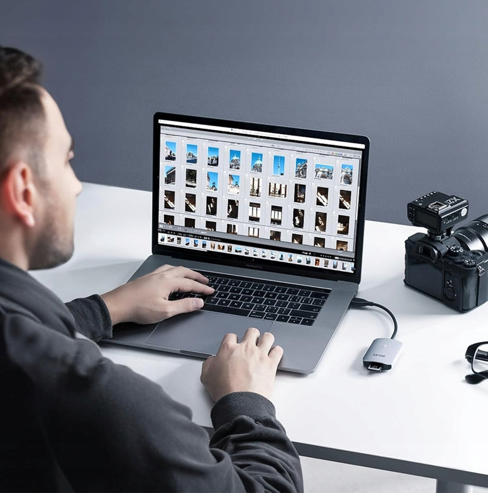 LEXAR RW515 lector de tarjetas CFexpress Tipo A USB-A y USB-C