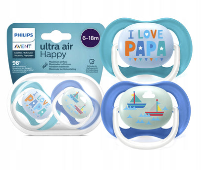 PHILIPS AVENT Chupetes Ultra Air x 2 6-18m