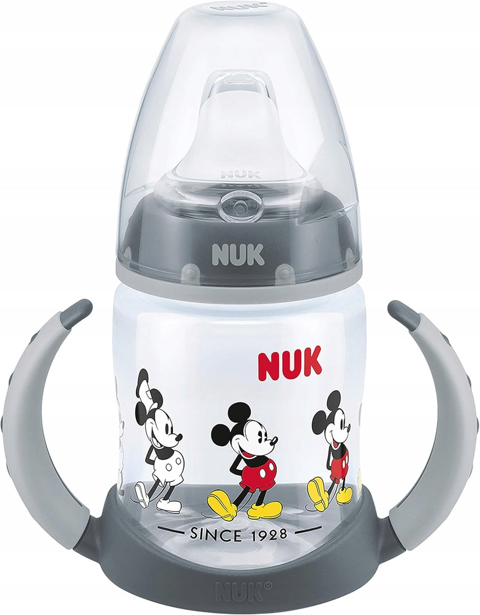 NUK Vaso Aprendizaje Mickey 150 ml indicador de temperatura 6 m+