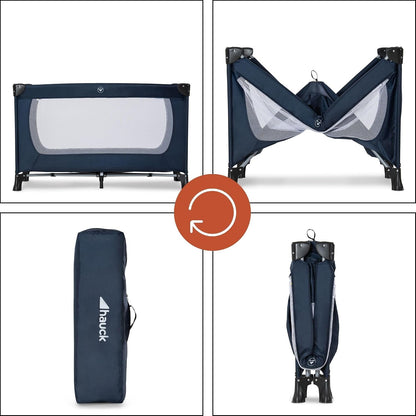 Cuna de viaje Hauck Dream N Play Plus 120x60, hasta 15 kg