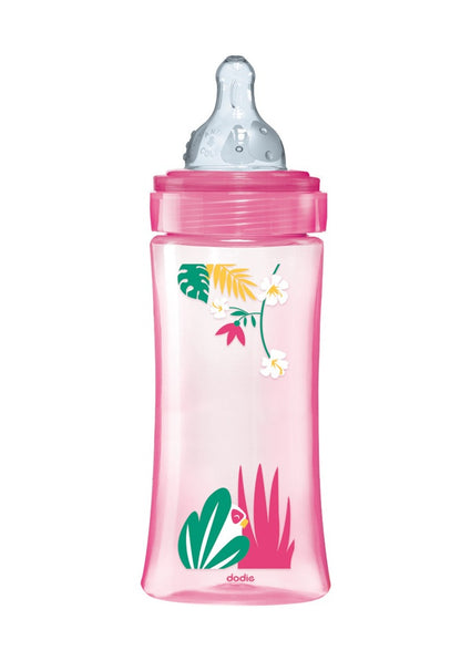 DODIE biberón 330 ml tetina 3 flujo rápido 6 m+