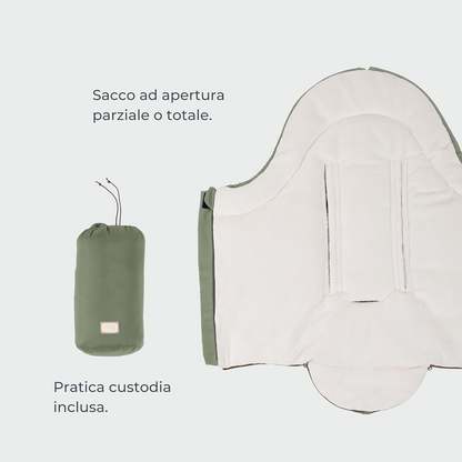 MOOVO NUVITA saco universal para cochecitos 0-6 meses 80 cm