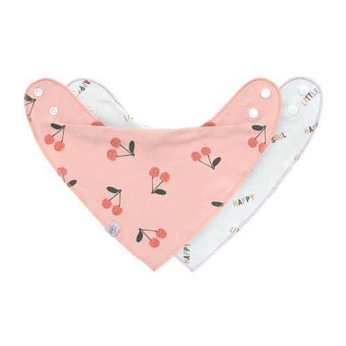 Lässig Happy Fruits baberos bandana Cherry 2 uds.