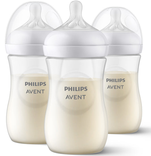 PHILIPS AVENT Biberón Natural RESPONSE 260 ml 1 mes+ x3