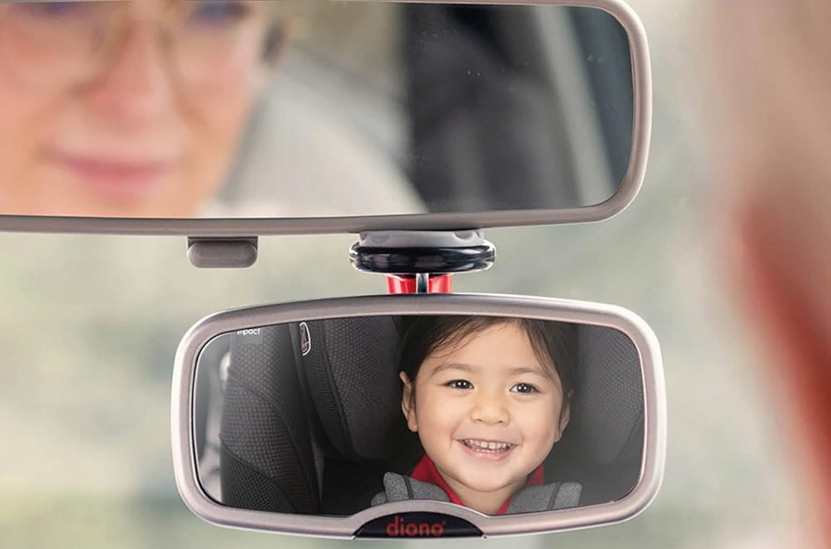 DIONO See Me Too espejo retrovisor para coche para observar al bebé 6 x 12 cm
