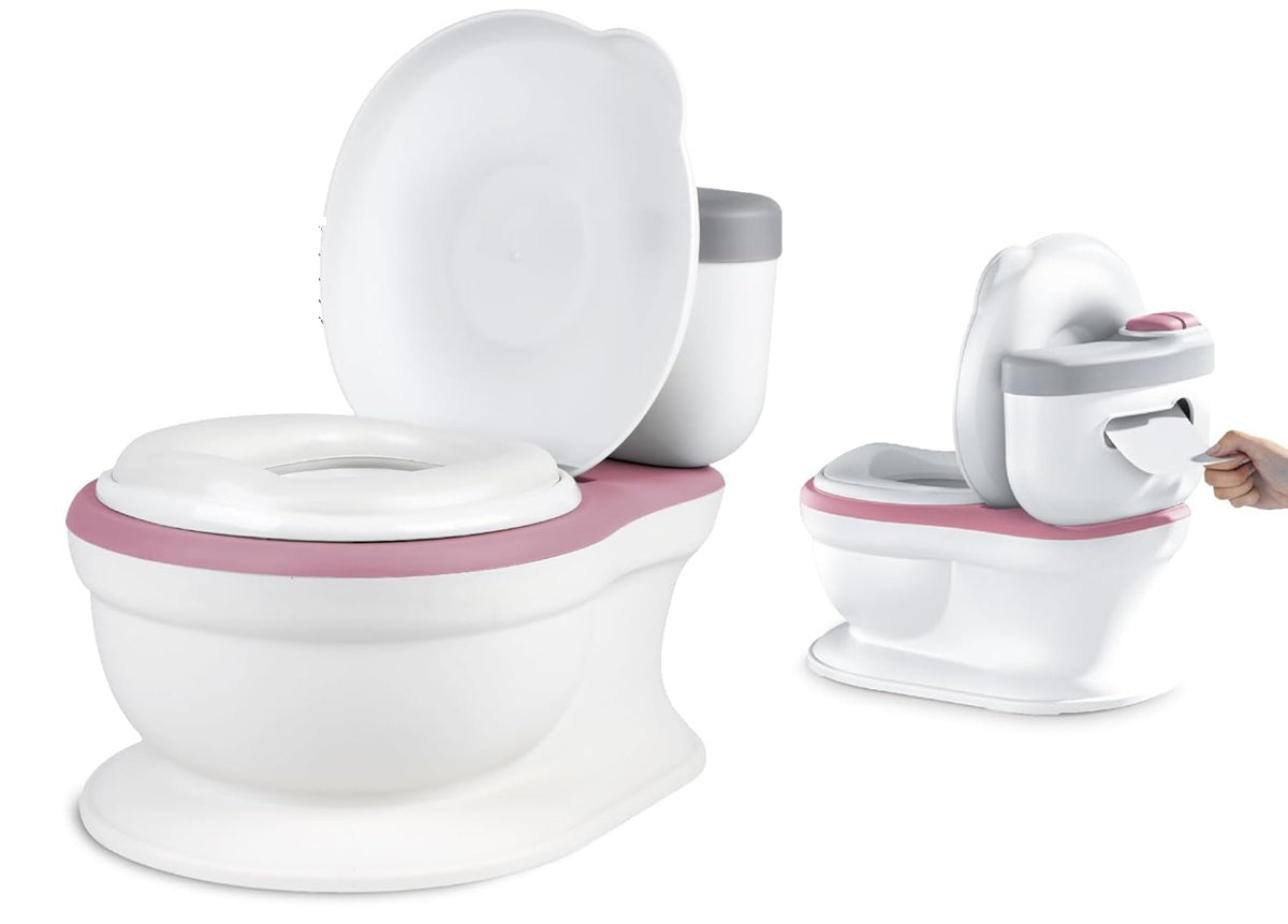 HERAWI orinal musical con asiento suave y depósito extraíble