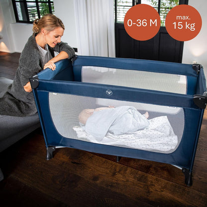 Cuna de viaje Hauck Dream N Play Plus 120x60, hasta 15 kg