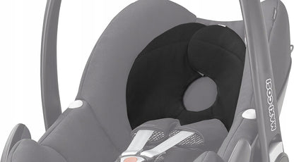 MAXI-COSI zagłówek wkładka podróżna do fotelika Pebble / Pebble Plus, czarny zagłówek dla dziecka