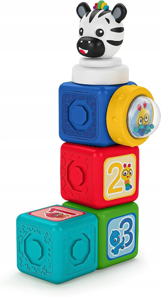 BABY EINSTEIN Connectables Añade y Apila bloques magnéticos 6 unidades