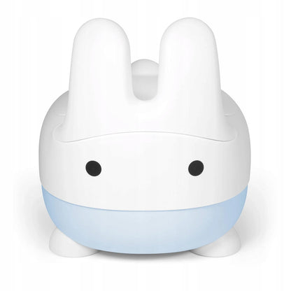 SUPERBE BEBE orinal con cambiador extraíble y tapa de CONEJO
