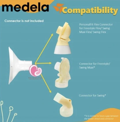 MEDELA lejek Personal Fit Flex 30mm x2 kompatybilny z laktatorami Medela Swing Flex, Freestyle i Solo