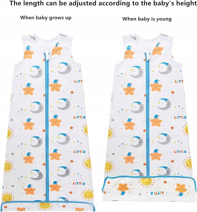 CHILSUESSY saco de dormir 2,5 TOG 120-140 cm para bebés
