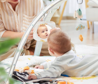 LUPANTTE alfombra de gateo con juguetes para bebés